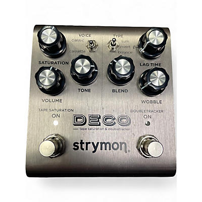 Used Strymon Deco Tape Saturation and Doubletracker Delay Effect Pedal