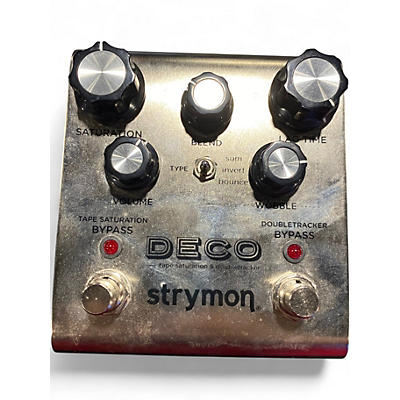 Used Strymon Deco Tape Saturation and Doubletracker Delay Effect Pedal