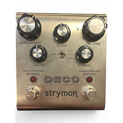 Used Strymon Deco Tape Saturation and Doubletracker Delay Effect Pedal