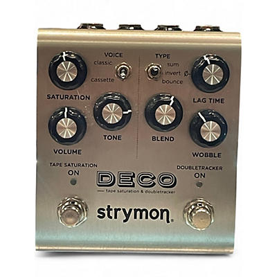Used Strymon Deco Tape Saturation and Doubletracker Delay Effect Pedal