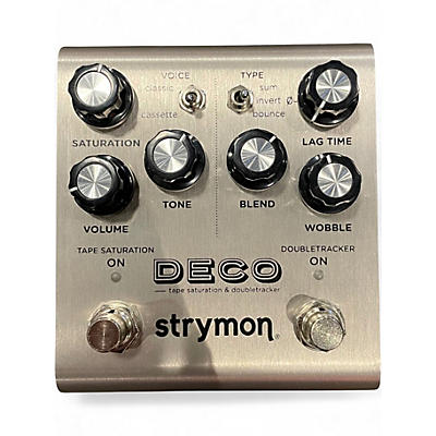 Used Strymon Deco Tape Saturation and Doubletracker Delay Effect Pedal