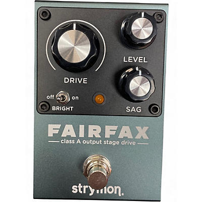 Used Strymon Fairfax Class A Output Stage Drive Effect Pedal