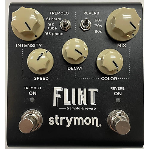 Strymon Used Strymon Flint Tremolo And Reverb Effect Pedal