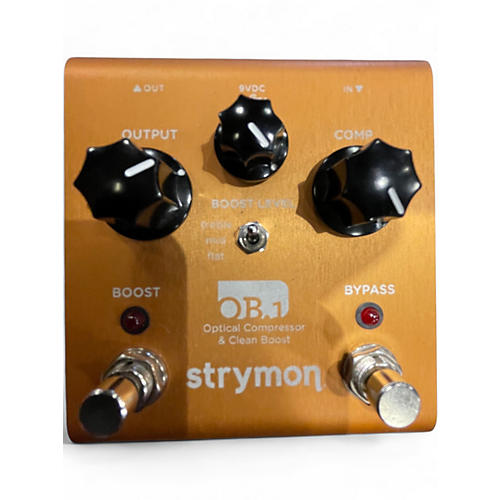 Used Strymon OB1 Optical Compressor & Clean Boost Effect Pedal