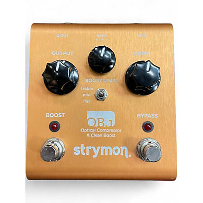 Used Strymon OB1 Optical Compressor & Clean Boost Effect Pedal