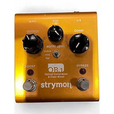 Used Strymon OB1 Optical Compressor & Clean Boost Effect Pedal