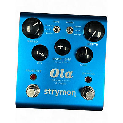 Used Strymon Ola dBucket Chorus and Vibrato Effect Pedal