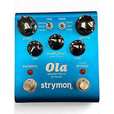 Used Strymon Ola dBucket Chorus and Vibrato Effect Pedal