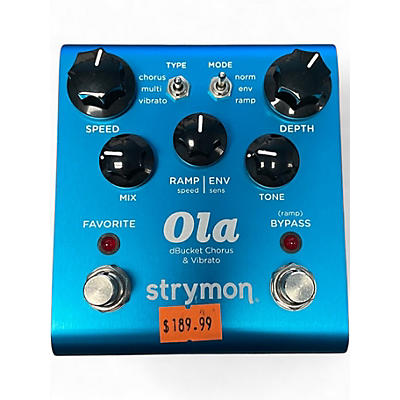 Used Strymon Ola dBucket Chorus and Vibrato Effect Pedal