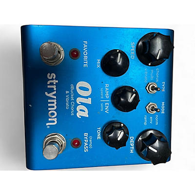 Used Strymon Ola dBucket Chorus and Vibrato Effect Pedal