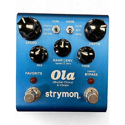 Used Strymon Ola dBucket Chorus and Vibrato Effect Pedal