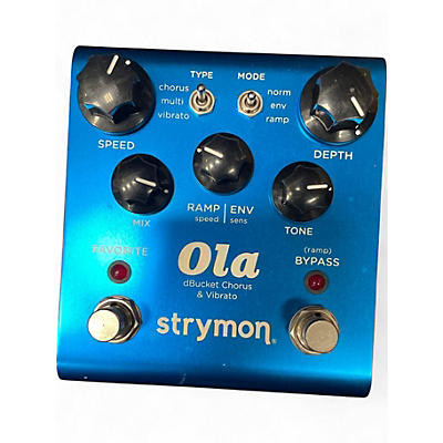 Used Strymon Ola dBucket Chorus and Vibrato Effect Pedal
