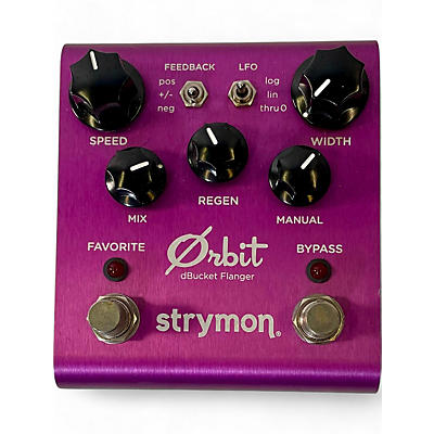 Used Strymon Orbit dBucket Flanger Effect Pedal