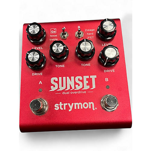Used Strymon Sunset Dual Overdrive Effect Pedal