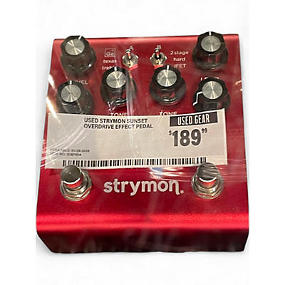 Used Strymon Sunset Overdrive Effect Pedal