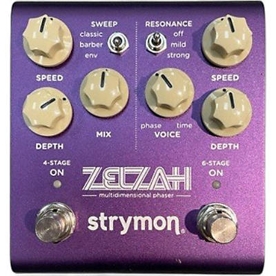Used Strymon zelzah Multidimensional Phaser Effect Pedal