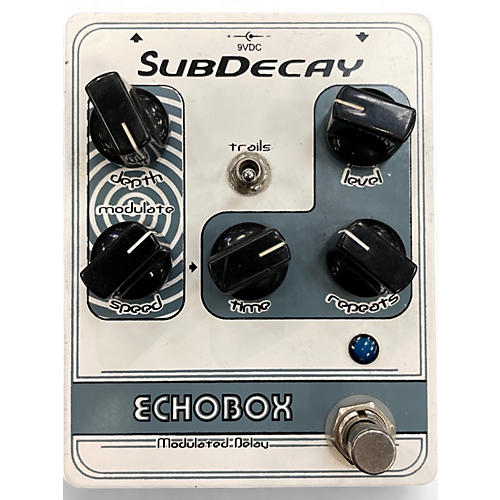 Used Subdecay Echobox Effect Pedal