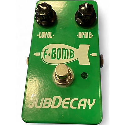 Used Subdecay FBOMB Effect Pedal