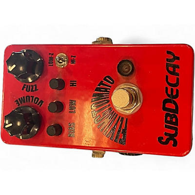 Used Subdecay FLYING TOMATO Effect Pedal