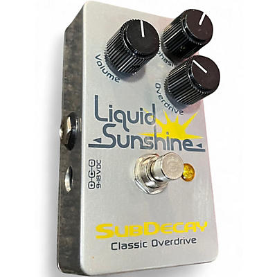 Used Subdecay LIQUID SUNSHINE Effect Pedal