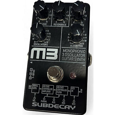 Subdecay Used Subdecay MONOPHONIC 3 OSCILLATOR Effect Pedal