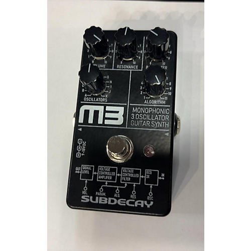 Subdecay Used Subdecay MONOPHONIC 3 OSCILLATOR Effect Pedal