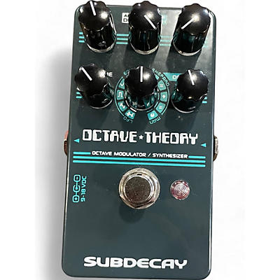 Subdecay Used Subdecay Octave Theory Pedal