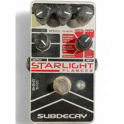 Used Subdecay STARLIGHT FLANGER Effect Pedal