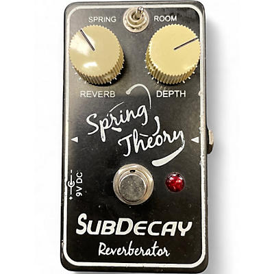 Used Subdecay spring theory Effect Pedal