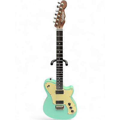 Used Sublime TOMCAT DELUXE Seafoam Green Solid Body Electric Guitar