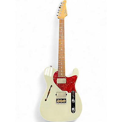 Used Suhr Alt T Pro Olympic White Hollow Body Electric Guitar