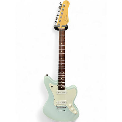 Used Suhr CLASSIC JM Blue Solid Body Electric Guitar