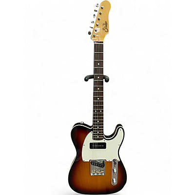 Used Suhr CLASSIC T 3 Tone Sunburst Solid Body Electric Guitar