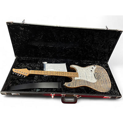 Used Suhr CLASSIC T CUSTOM TRANS CHARCOAL Solid Body Electric Guitar