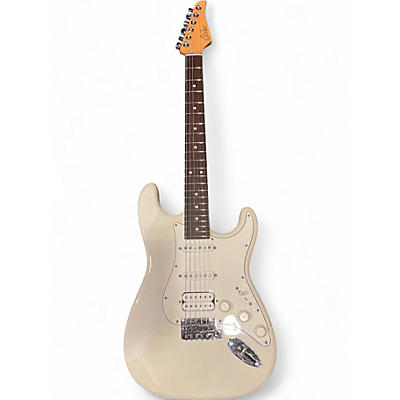 Used Suhr CUSTOM CLASSIC S Olympic White Solid Body Electric Guitar
