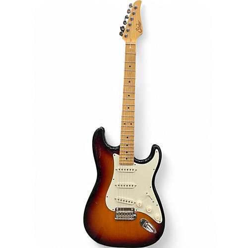Used Suhr Classic 3 Tone Sunburst Solid Body Electric Guitar 3 Tone Sunburst