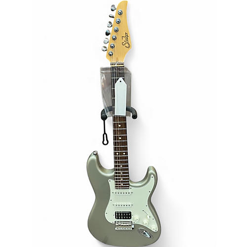 Used Suhr Classic Antique Pro SILVER Solid Body Electric Guitar SILVER