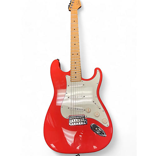 Used Suhr Classic Fiesta Red Solid Body Electric Guitar Fiesta Red