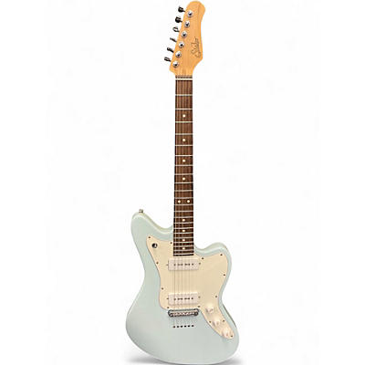 Used Suhr Classic JM Sonic Blue Solid Body Electric Guitar