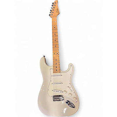 Used Suhr Classic Olympic White Solid Body Electric Guitar