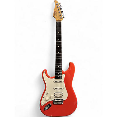 Used Suhr Classic Pro S1 Corral Red Solid Body Electric Guitar