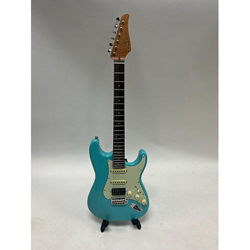 Suhr Used Suhr Classic S Antique Daphne Blue Solid Body Electric Guitar Daphne Blue