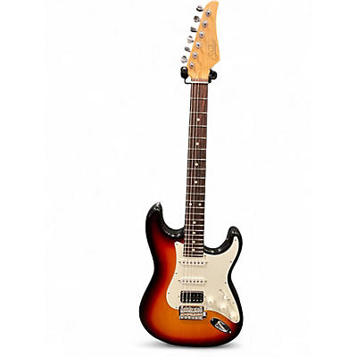 Used Suhr Classic S HSS 3 Color Sunburst Solid Body Electric Guitar