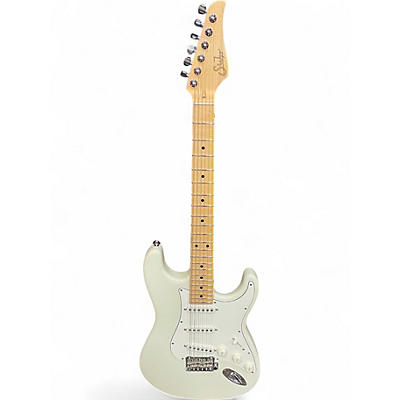 Used Suhr Classic S White Solid Body Electric Guitar