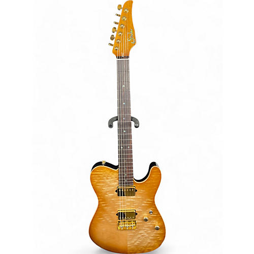 Suhr Used Suhr Classic T Custom Build Angel Quilt Maple Solid Body Electric Guitar Angel Quilt Maple