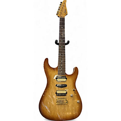 Used Suhr Custom Standard Natural burst Solid Body Electric Guitar