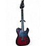 Used Suhr Custom T trans red burst Solid Body Electric Guitar trans red burst