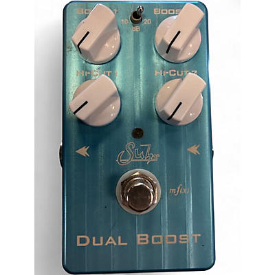 Used Suhr DUAL BOOST Effect Pedal