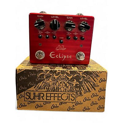 Used Suhr Eclipse Dual Overdrive/Distortion Effect Pedal