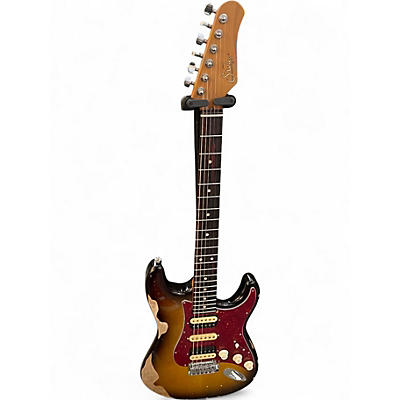 Used Suhr Ian Thornley Classic S Antique 2 Tone Tobacco Burst Solid Body Electric Guitar